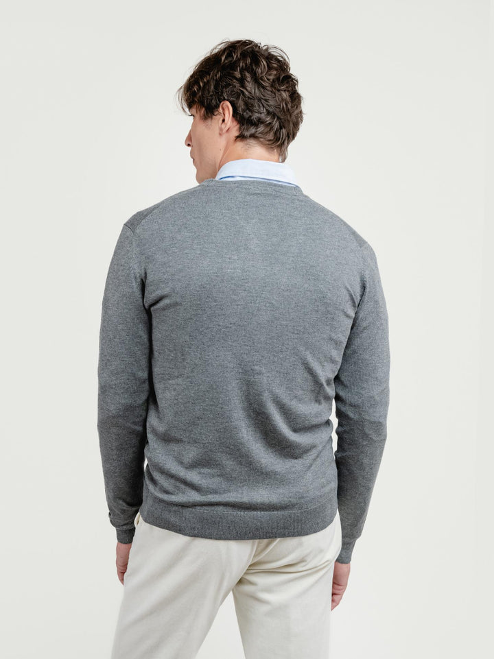 CARDIGAN GRIGIO ANTRACITE