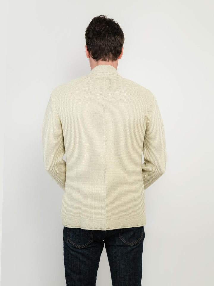 CARDIGAN IN COTONE BEIGE