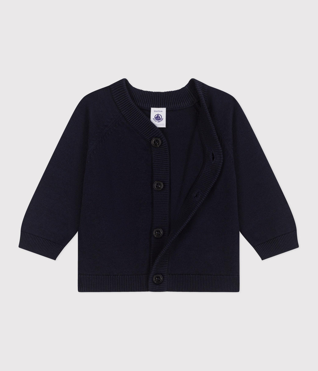 CARDIGAN IN COTONE TINTA UNITA