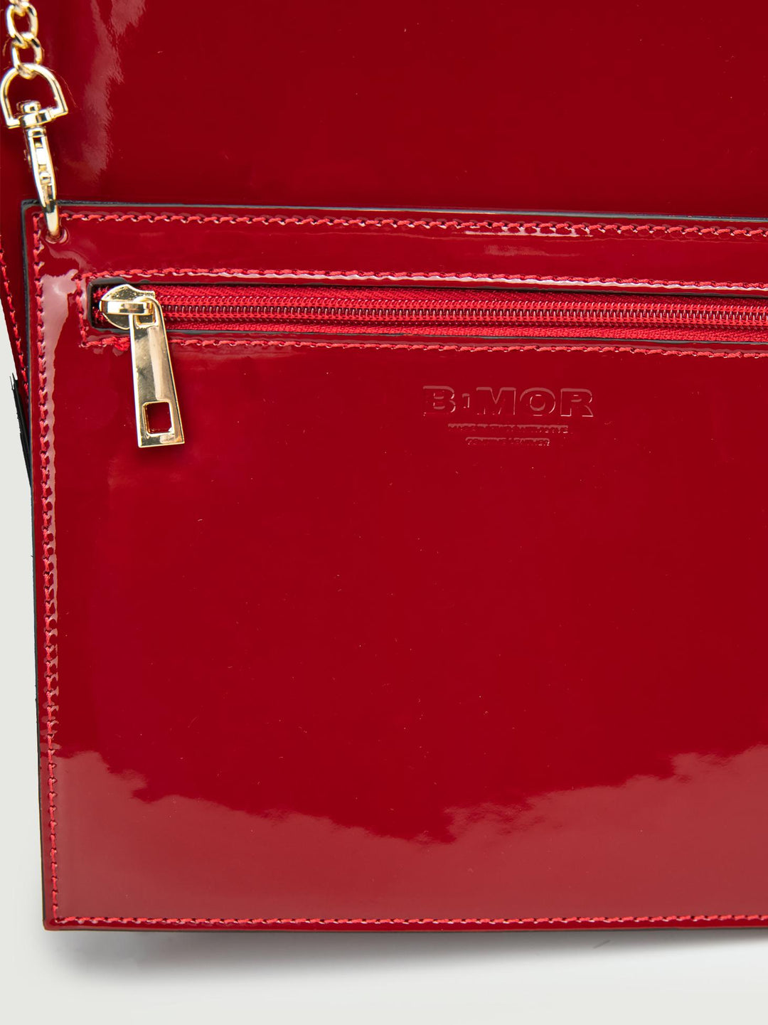 CARTELLA EMPIRE IN VERNICE BORDEAUX