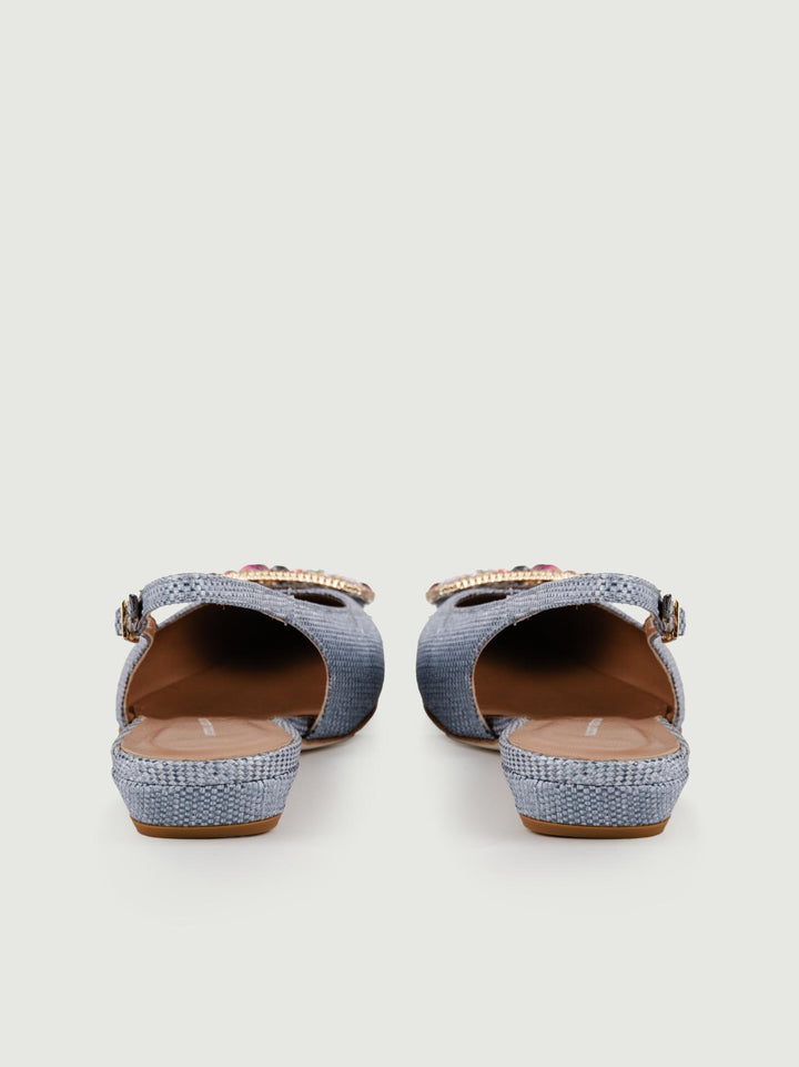 CHANEL IN RAFIA COLOR JEANS