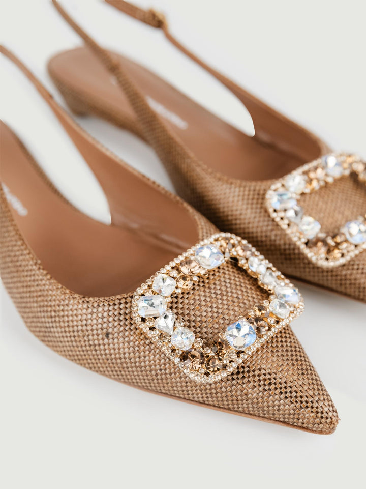 CHANEL IN RAFIA color cuoio