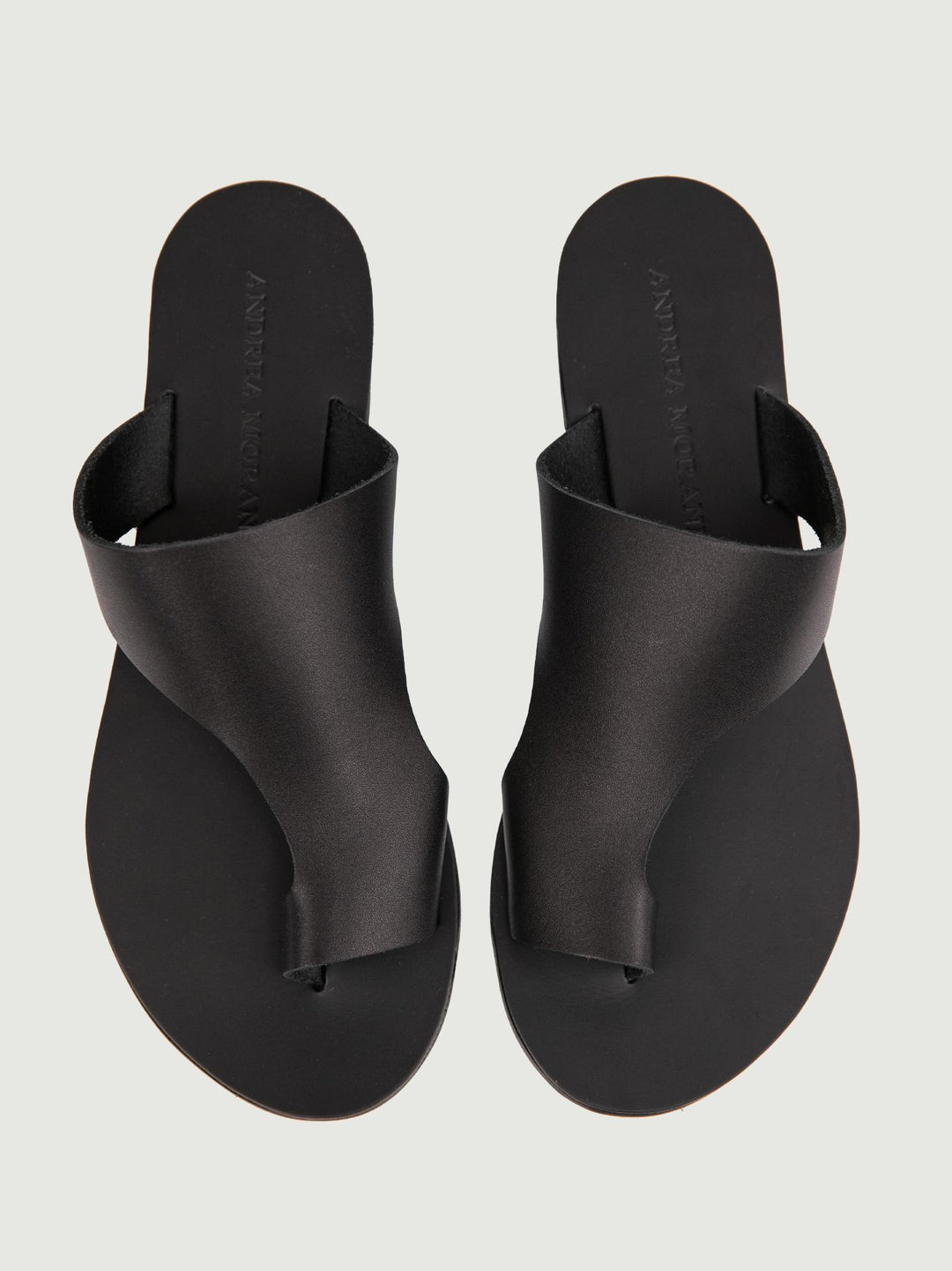 CIABATTINA INFRADITO IN PELLE NERA