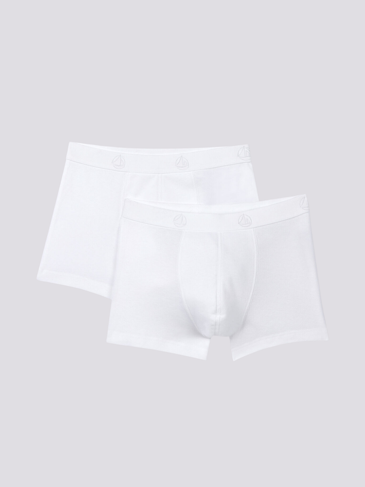CONFEZIONE DA 2 BOXER BIANCHI BAMBINO