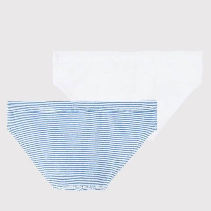 CONFEZIONE DA 2 SLIP IN COTONE BIOLOGICO