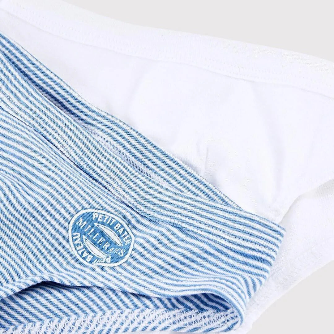 CONFEZIONE DA 2 SLIP IN COTONE BIOLOGICO