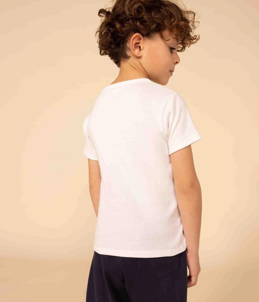 CONFEZIONE DA 2 T-SHIRT MANICA CORTA BIANCHE BAMBINO