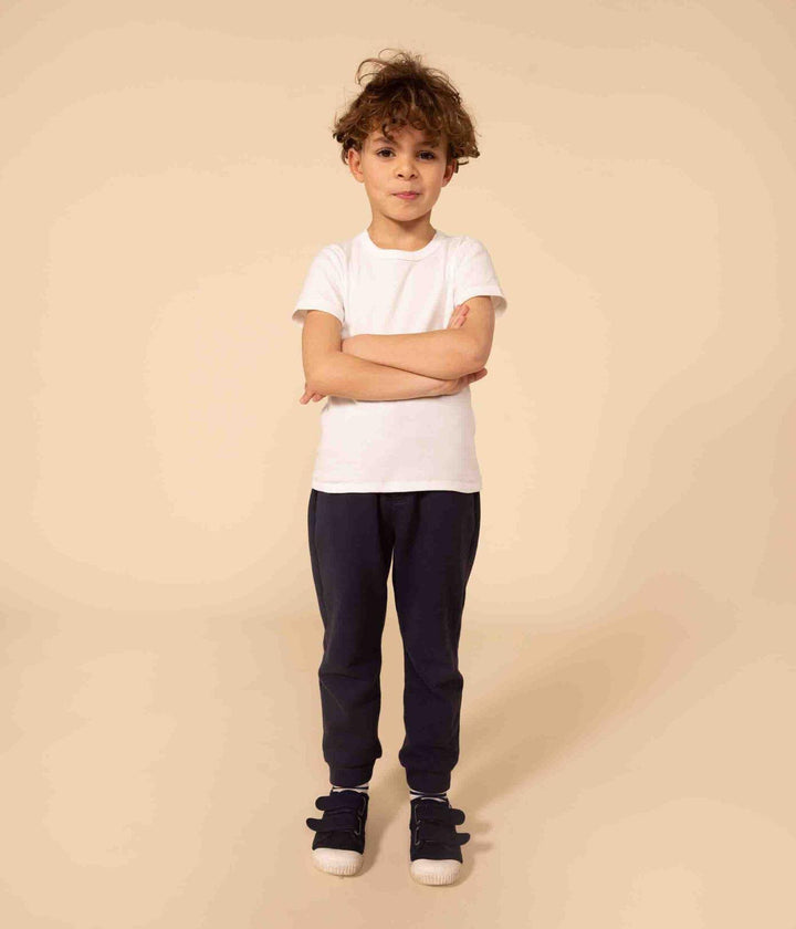 CONFEZIONE DA 2 T-SHIRT MANICA CORTA BIANCHE BAMBINO