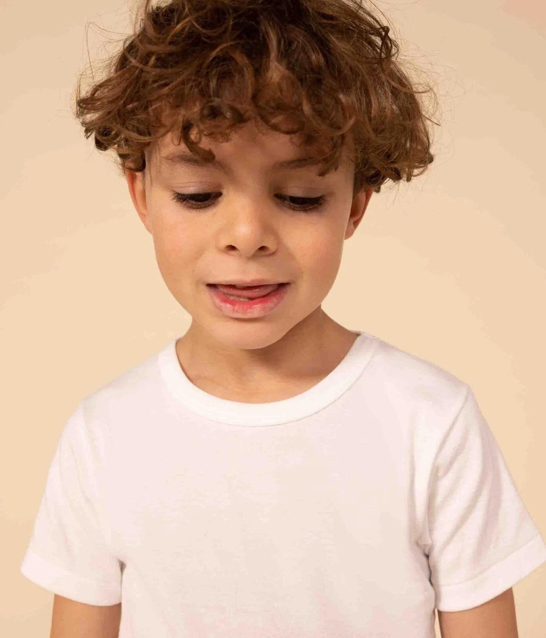CONFEZIONE DA 2 T-SHIRT MANICA CORTA BIANCHE BAMBINO