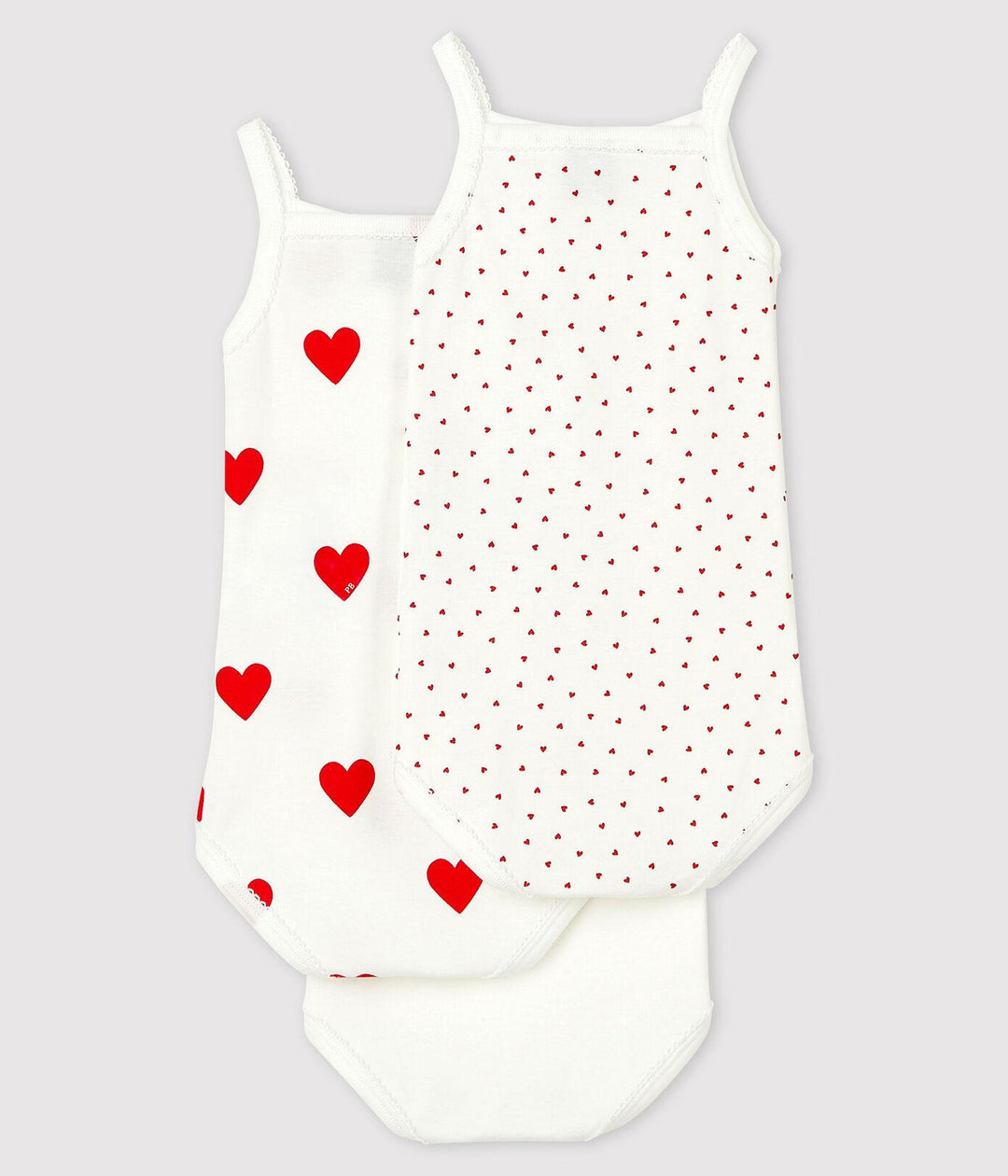 CONFEZIONE DA 3 BODY CON SPALLINE BEBÈ