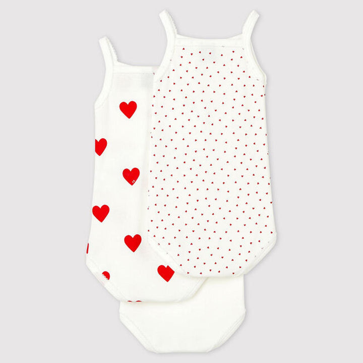 CONFEZIONE DA 3 BODY CON SPALLINE BEBÈ