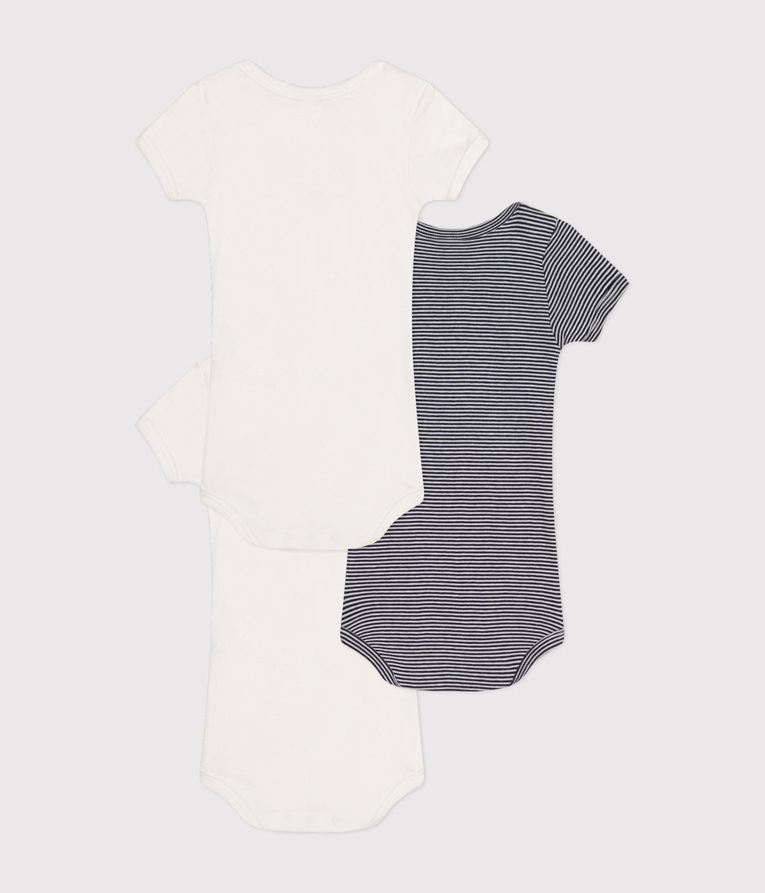 CONFEZIONE DA 3 BODY IN COTONE PER NEONATI