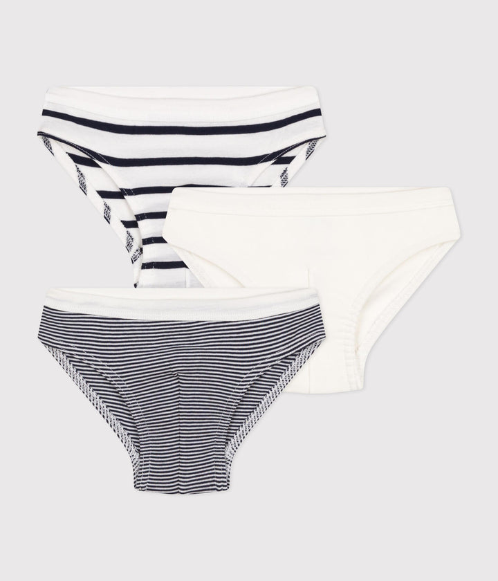 CONFEZIONE DA 3 SLIP A RIGHE BAMBINO