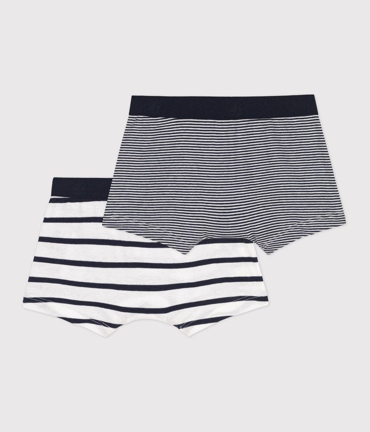 CONFEZIONE DA DUE BOXER IN COTONE BIOLOGICO