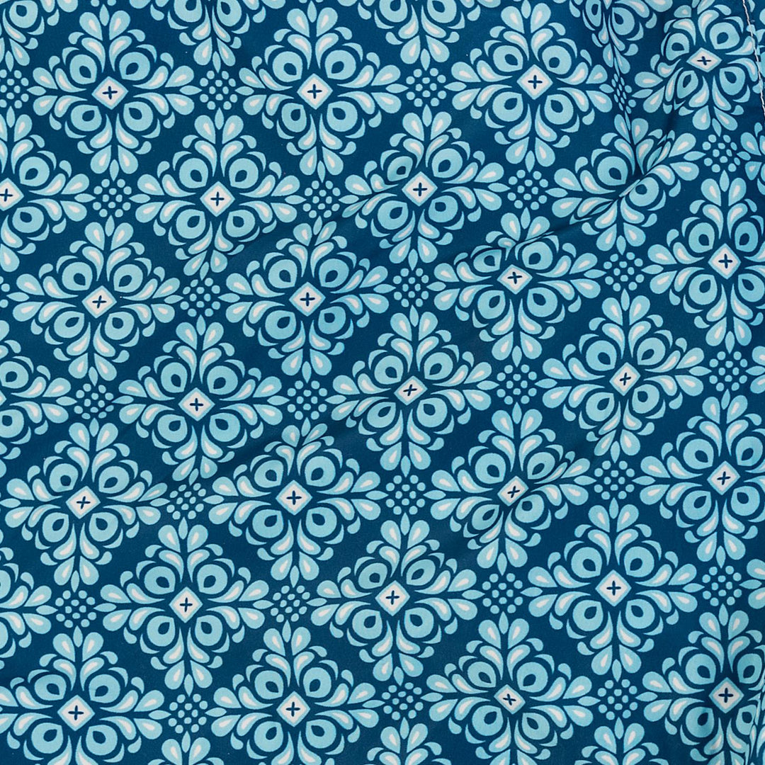COSTUME AZZURRO IN FANTASIA MAIOLICA