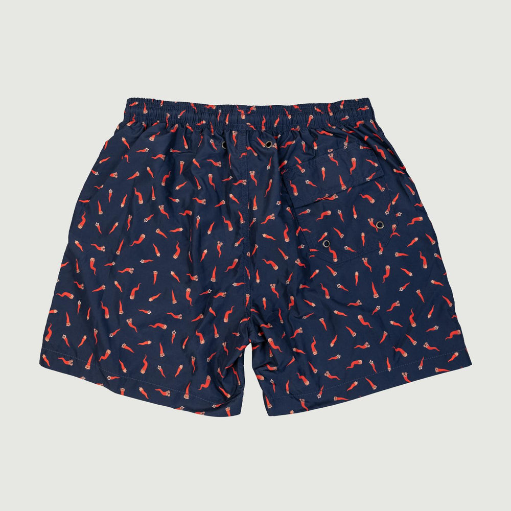 COSTUME BLU NAVY DESIGN PEPERONCINO