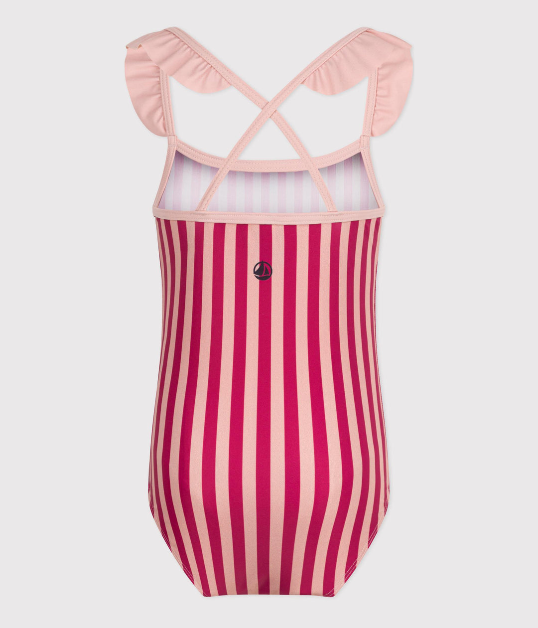 COSTUME INTERO A RIGHE BAMBINA