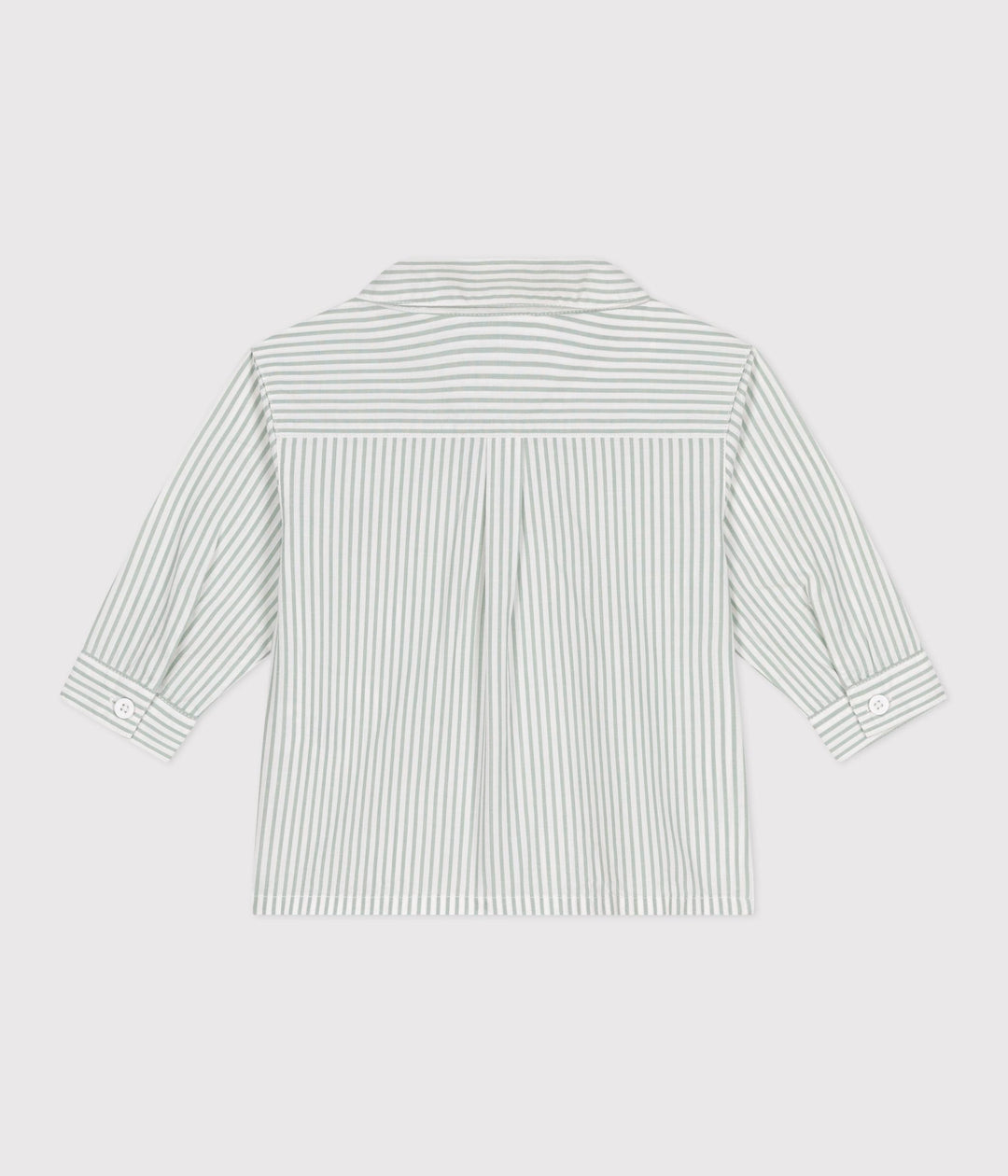 Camicia in cotone a righe bebè