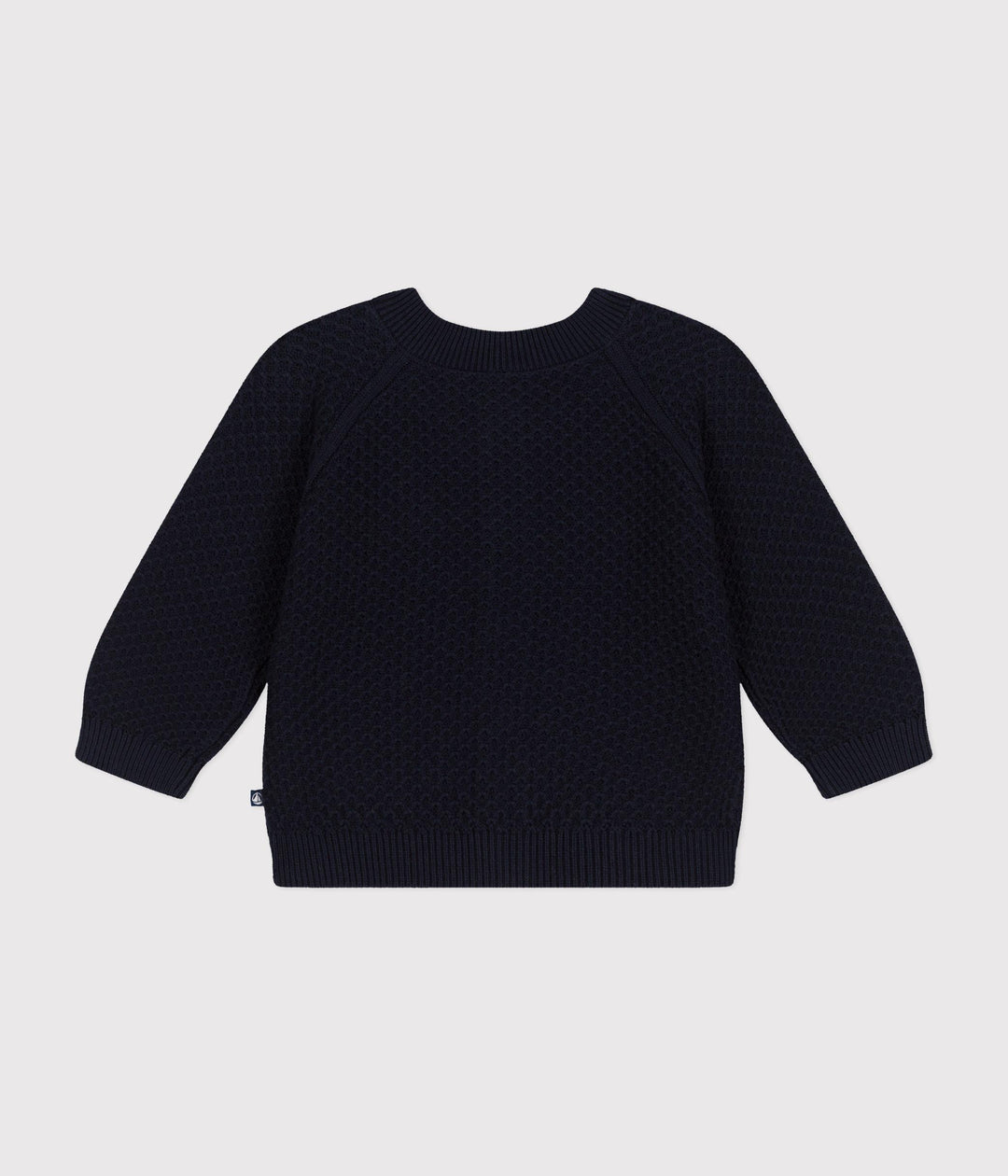 Cardigan in tricot di cotone bebè
