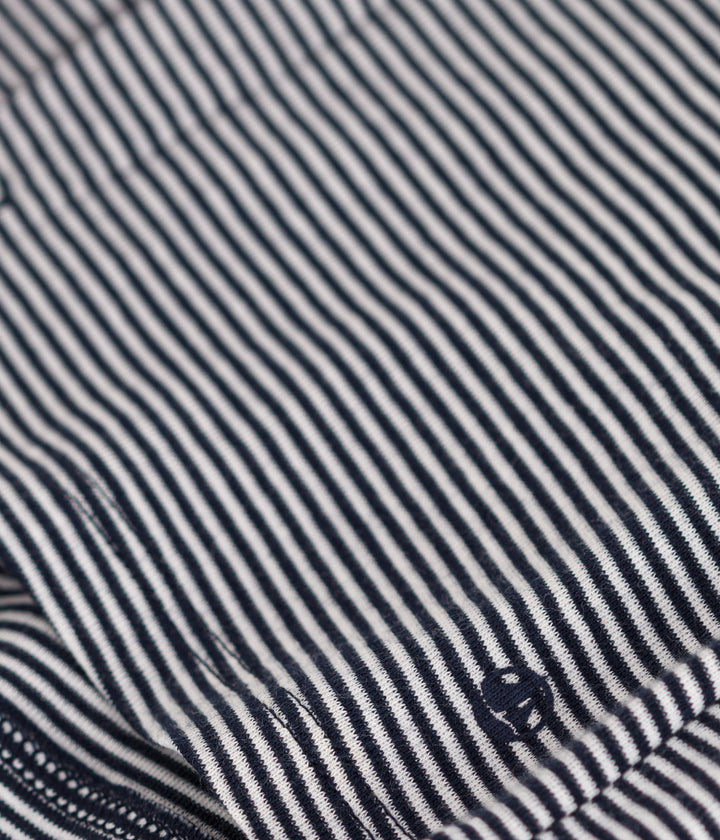 Cardigan in tubique a righe per bebè