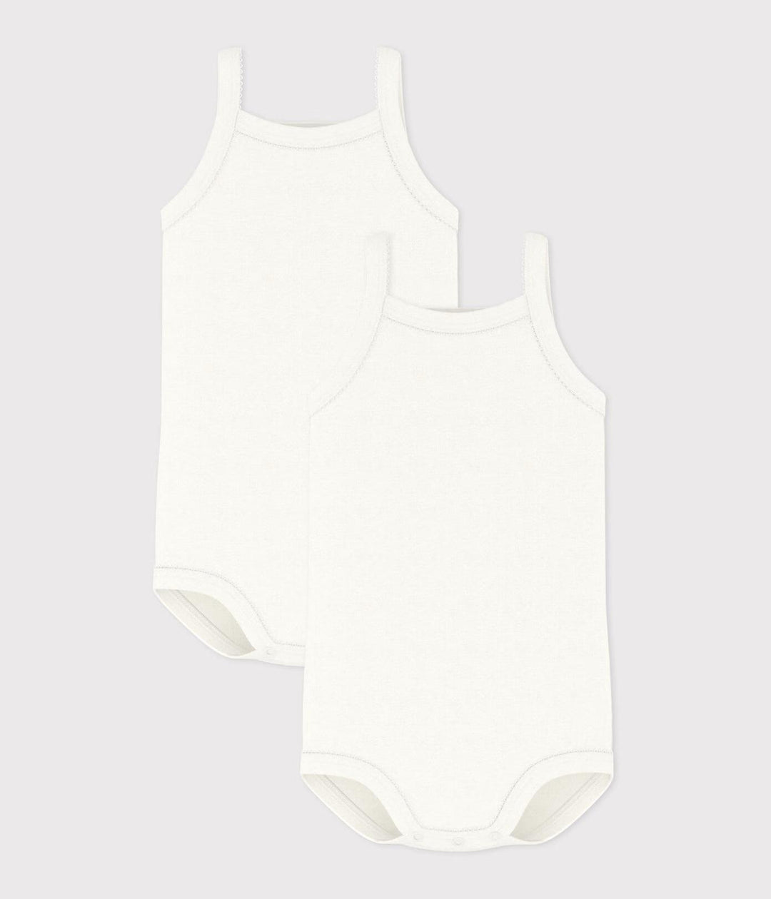 Confezione da 2 body con spalline bebè femmina