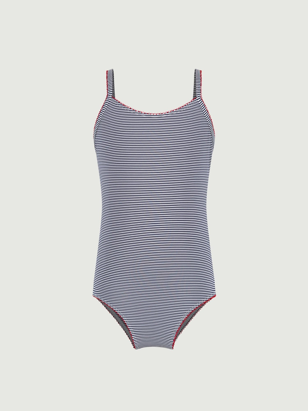 Costume da bagno intero a righe bambina