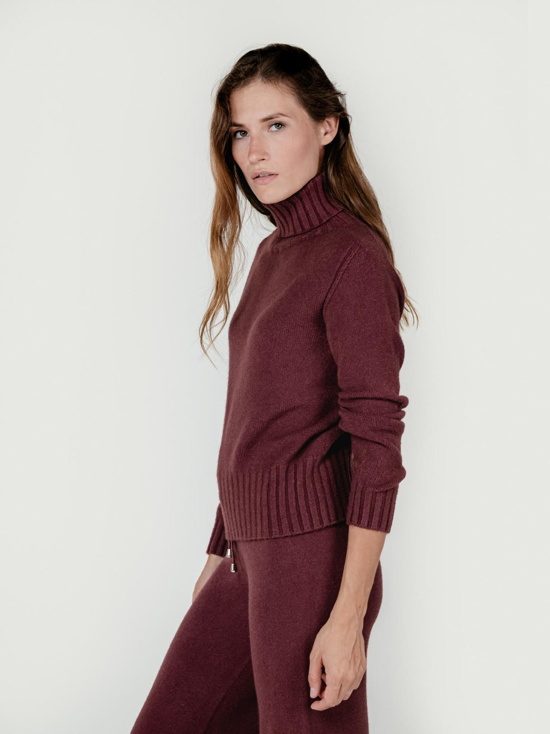 DOLCEVITA IN MAGLIA BORDEAUX