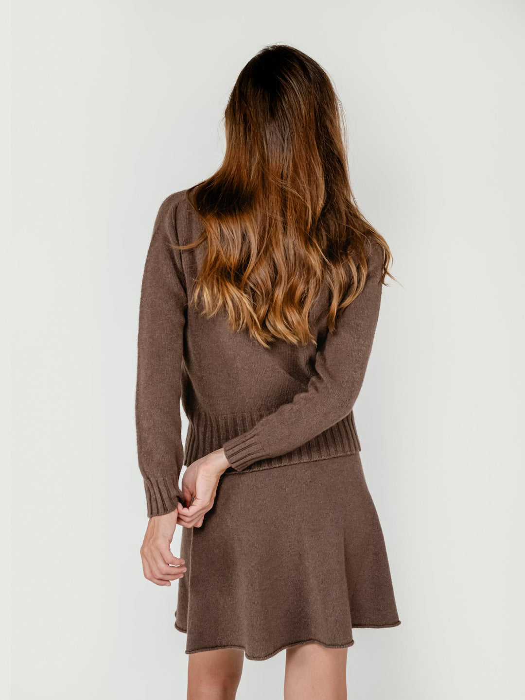 DOLCEVITA IN MAGLIA MARRONE