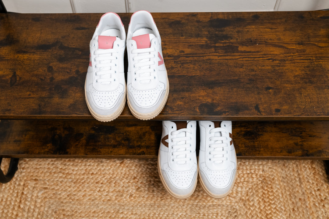 SNEAKER COLLEGE DETTAGLI MORO