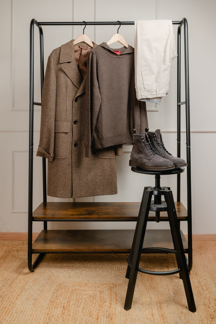 PANTALONE IN COTONE BEIGE