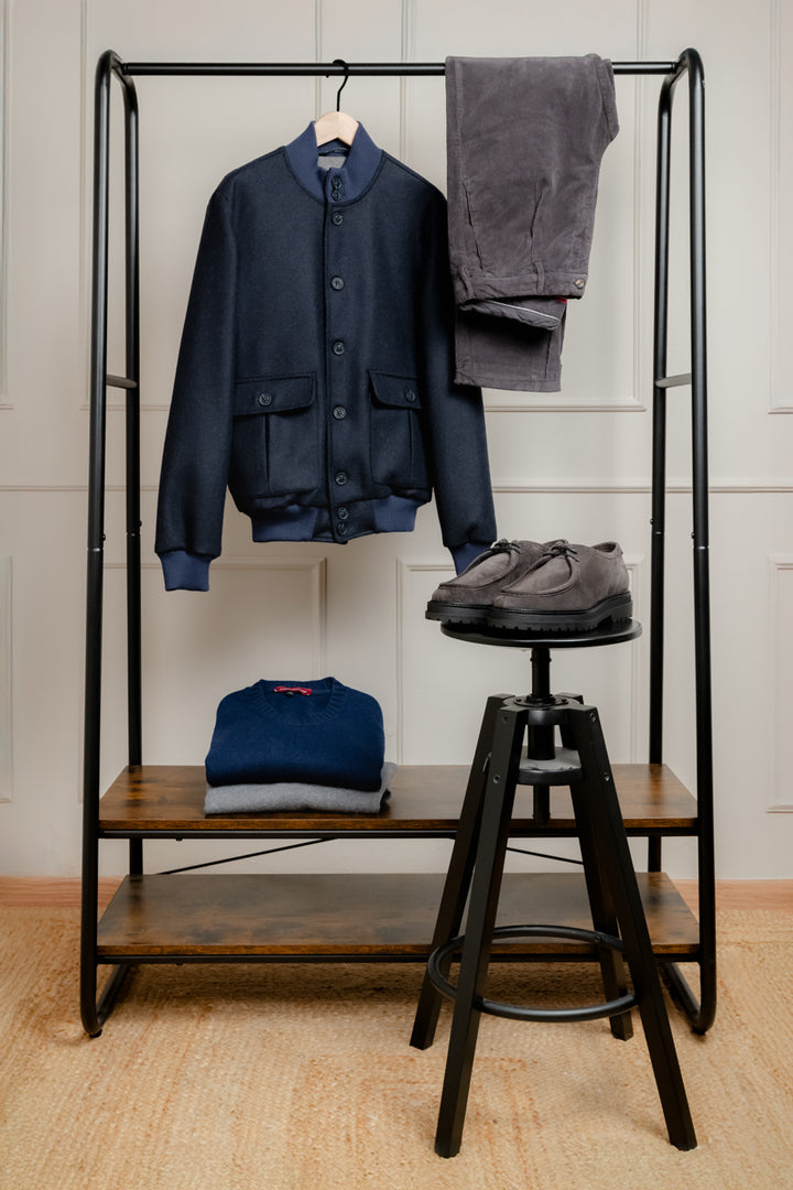 STRINGATA IN PELLE SCAMOSCIATA COLOR PEPE CON CARRARMATO