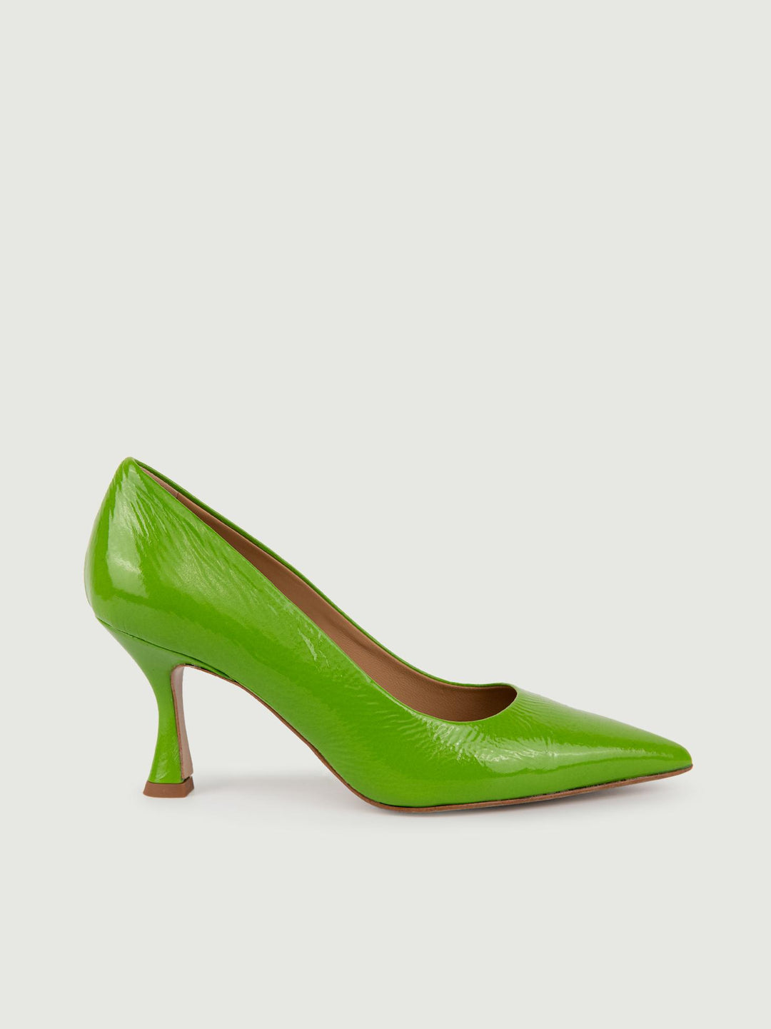 Décolleté IN NAPLAK VERDE