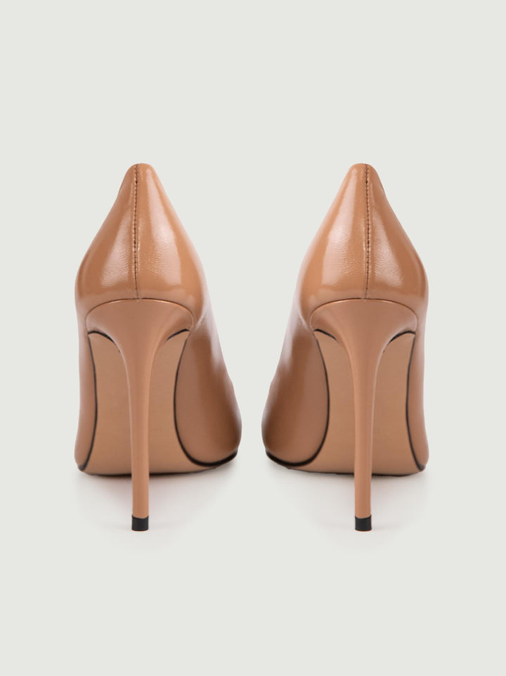 Décolleté IN VERNICE CAMMELLO