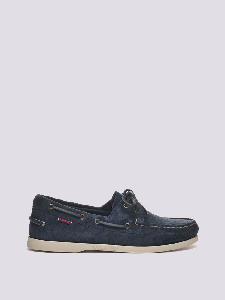 Scarpa da barca a vela Portland camoscio Blue 7111PTW 908 SEBAGO 