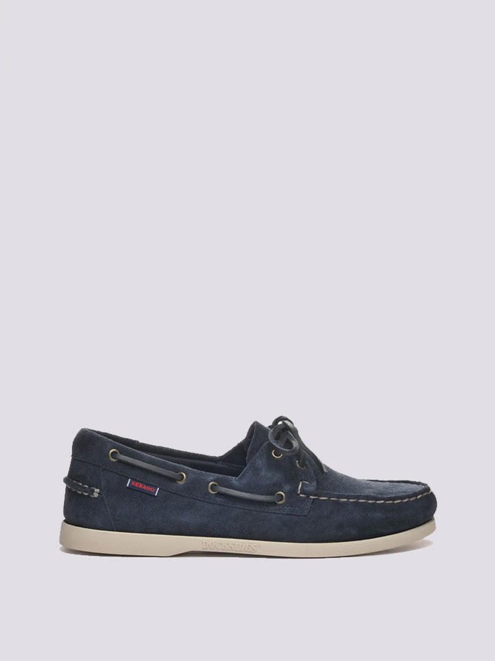 Scarpa da barca a vela Portland camoscio Blue 7111PTW 908 SEBAGO 