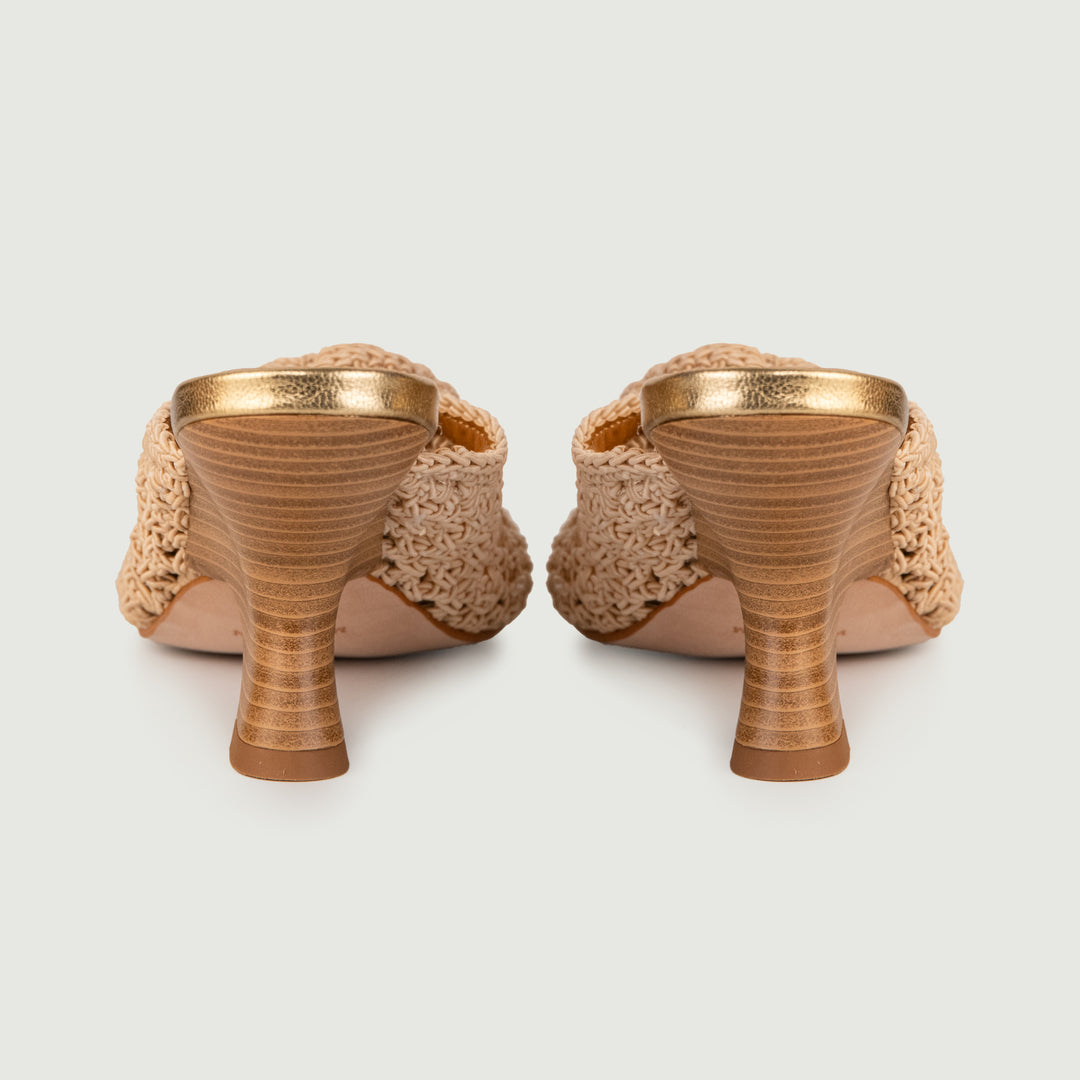 SABOT CON FASCIA UNCINETTO BEIGE 24071/750H BEIGE ANDREA MORANDO 