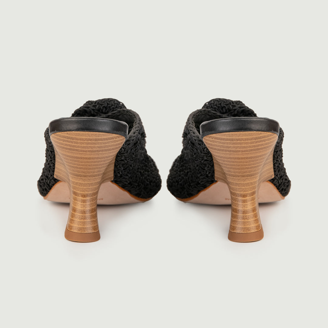 SABOT CON FASCIA UNCINETTO NERO 24071/750H NERO ANDREA MORANDO 