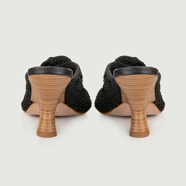SABOT CON FASCIA UNCINETTO NERO 24071/750H NERO ANDREA MORANDO 