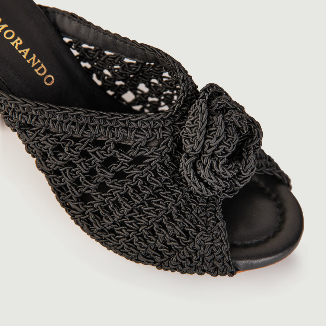 SABOT CON FASCIA UNCINETTO NERO 24071/750H NERO ANDREA MORANDO 