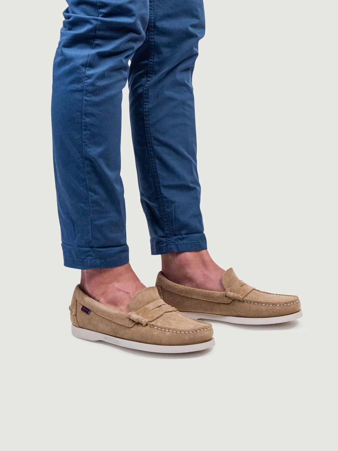 Mocassino da barca Dan in camoscio beige 7111MSW 906 SEBAGO 