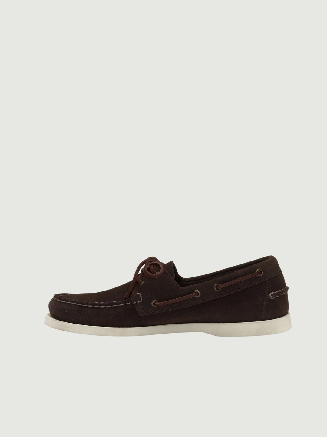 MOCASSINO DA BARCA portland in camoscio marrone 7111PTW ABU SEBAGO 