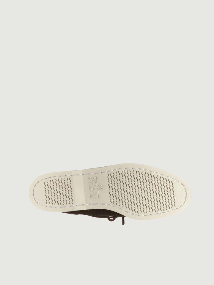 MOCASSINO DA BARCA portland in camoscio marrone 7111PTW ABU SEBAGO 