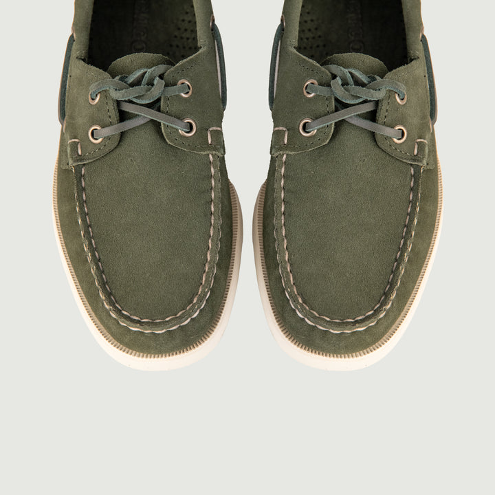 SCARPA DA BARCA PORTLAND FLASH OUT VERDONE 7111PTW XP8 SEBAGO 