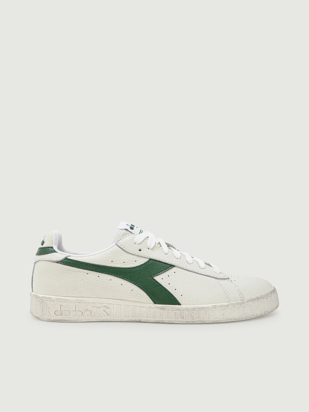 SNEAKERS GAME L LOW WAXED BIANCO VERDE 501 178301C1161 DIADORA 