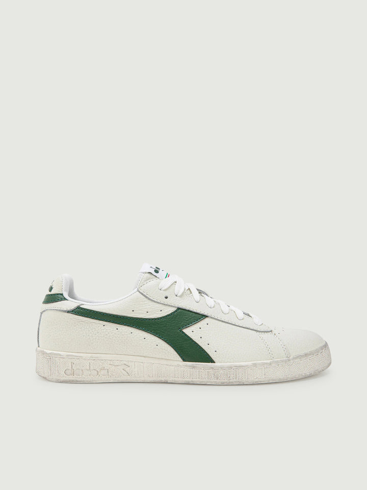 SNEAKERS GAME L LOW WAXED BIANCO VERDE 501 178301C1161 DIADORA 