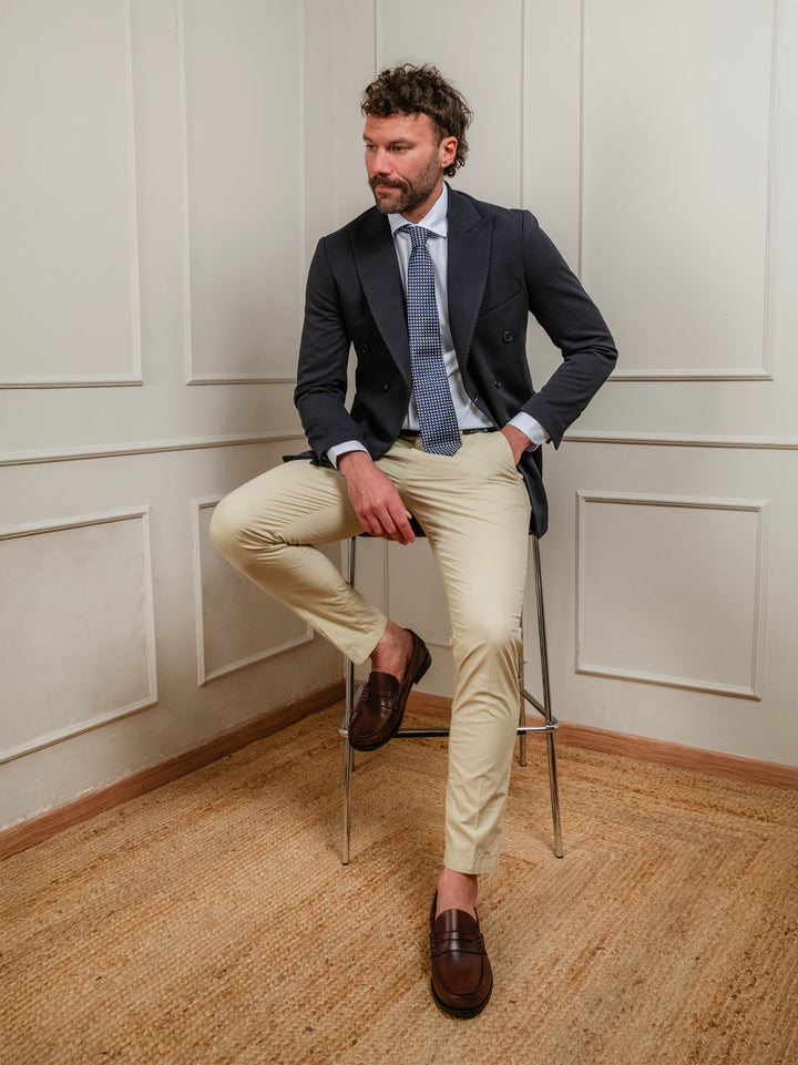 BLAZER DOPPIOPETTO BLU NOTTE LORIS BLU NOTTE ANDREA MORANDO 