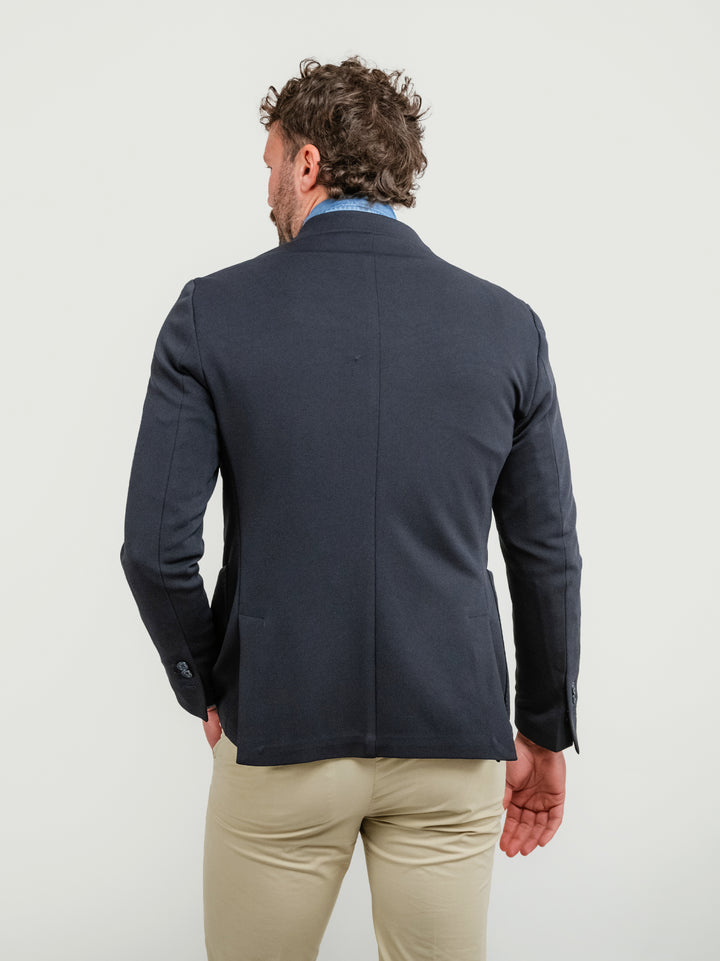 BLAZER MONOPETTO BLU NOTTE PONZA BLU NOTTE ANDREA MORANDO 
