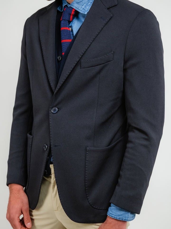 BLAZER MONOPETTO BLU NOTTE PONZA BLU NOTTE ANDREA MORANDO 