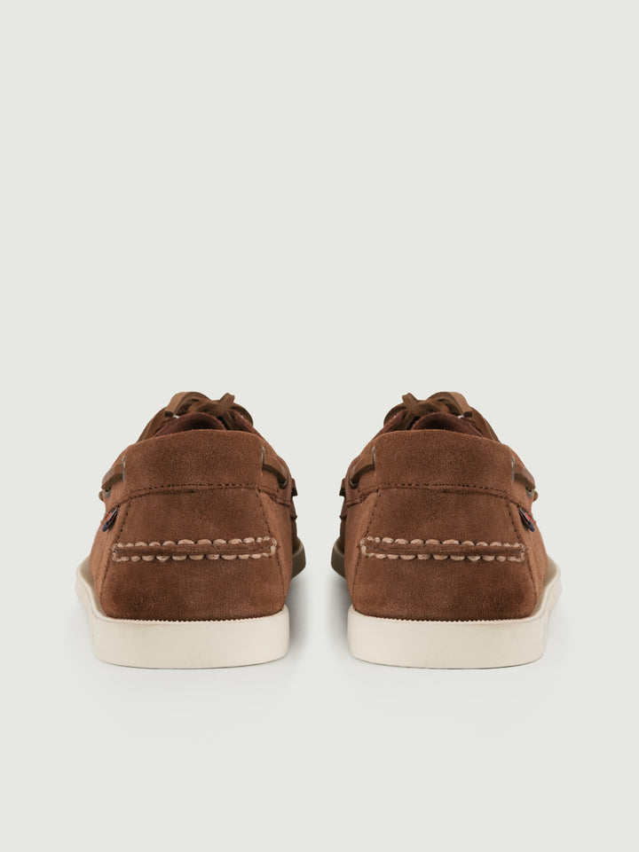 Mocassino da barca Portland Scamosciato marrone 7111PTW 901 SEBAGO 