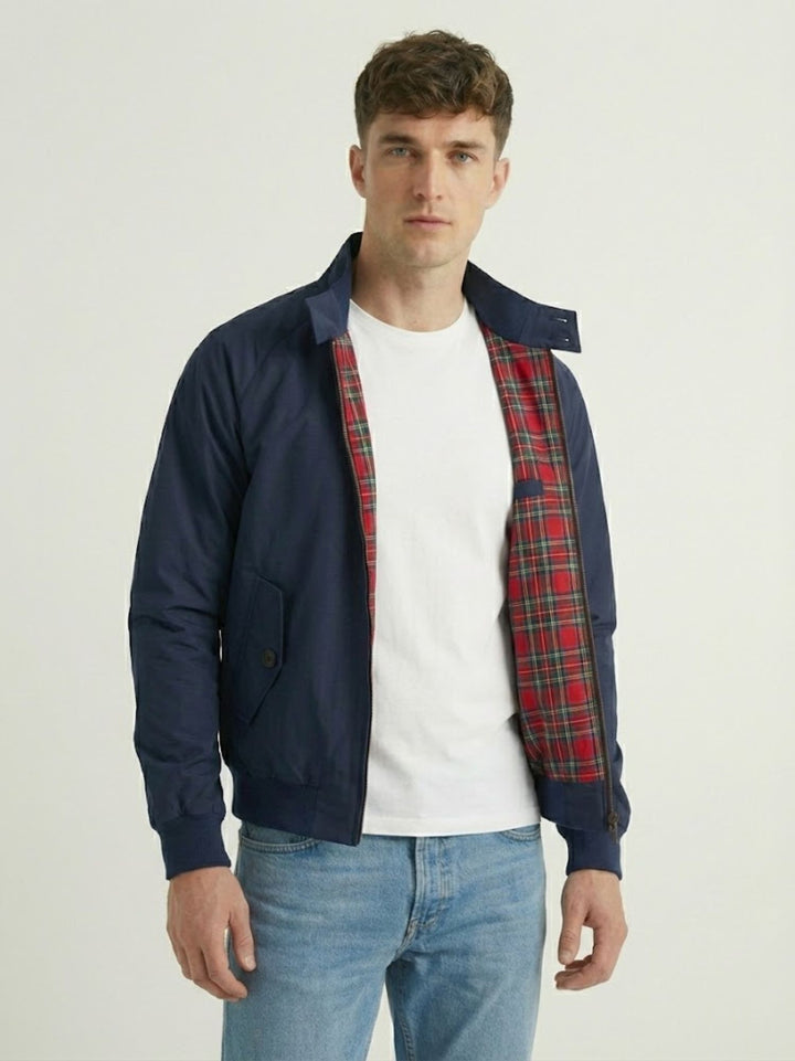 Giacca G9 Harrington Jacket Navy BRCPS0001 309 BARACUTA 